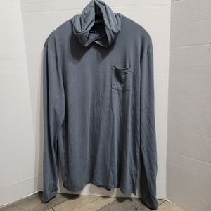 Free Fly Apparel Men's Lightweight Bamboo Hoodie Charcoal Large